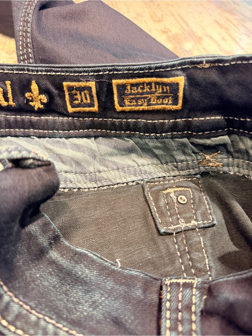 Rock Revival Exclusive Sequins Jacklyn Women’s Jean Size 30x32 - Picture 4 of 16